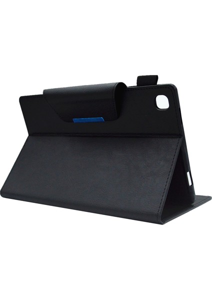 Samsung Galaxy Tab A8 10.5 (2021) X200 X205 / (2022) Tablet Stand Pu Deri Cüzdan Ince Tablet Kapak (Yurt Dışından)