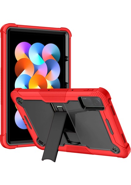 Xiaomi Redmi Pad Kickstand Cover Silikon + Pc Şoka Dayanıklı Tablet Kılıfı (Yurt Dışından)