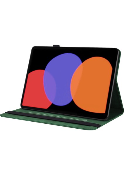 Xiaomi Pad Için Tablet Kılıf 6 Otomatik Uyandırma ve Uyku Standı Deri Kelebek Çiçek Kart Tutucu Kapak (Yurt Dışından)