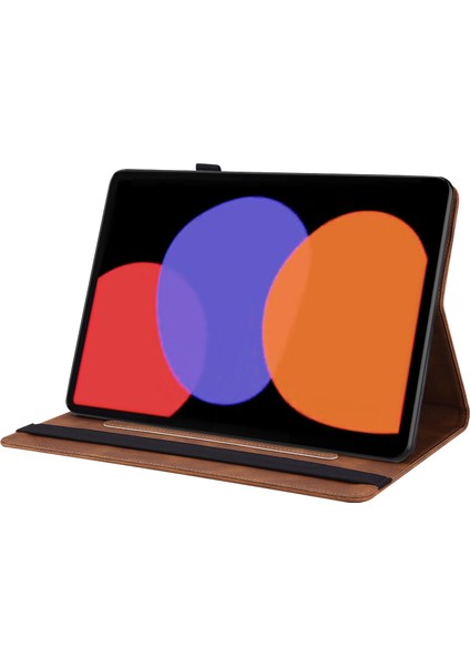 Xiaomi Pad Için Tablet Kılıf 6 Otomatik Uyandırma ve Uyku Standı Deri Kelebek Çiçek Kart Tutucu Kapak (Yurt Dışından) modelleri