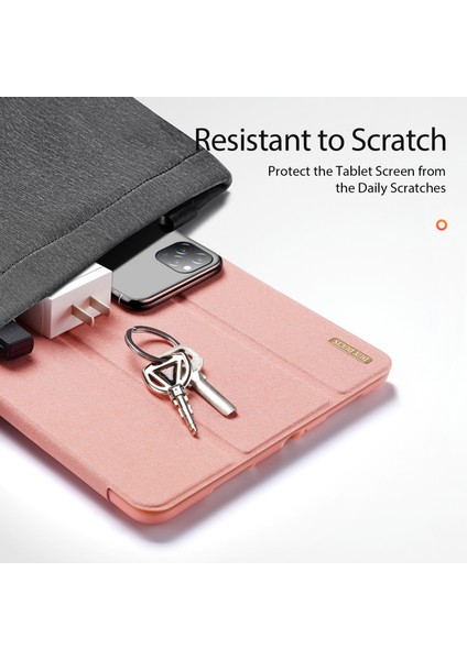 Xiaomi Pad 6 / Pad 6 Pro Tablet Kılıfı Pu Deri Tam Gövde Üçlü Stand Folio Akıllı Kapak (Yurt Dışından)