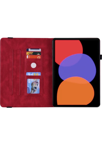 Xiaomi Pad Için Tablet Kılıf 6 Otomatik Uyandırma ve Uyku Standı Deri Kelebek Çiçek Kart Tutucu Kapak (Yurt Dışından) fiyatları