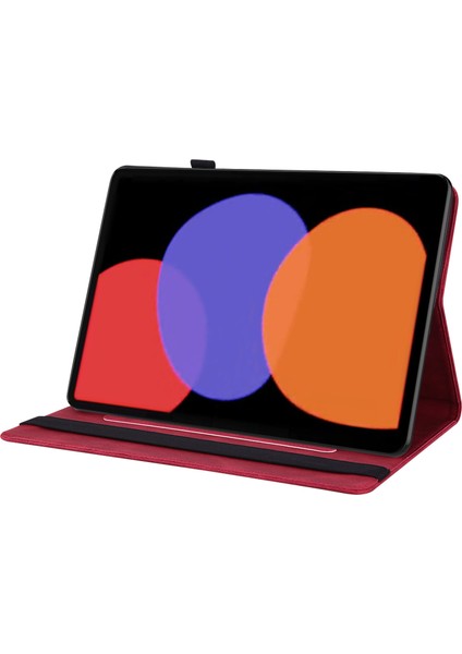 Xiaomi Pad Için Tablet Kılıf 6 Otomatik Uyandırma ve Uyku Standı Deri Kelebek Çiçek Kart Tutucu Kapak (Yurt Dışından) modelleri