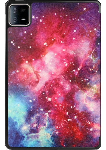 Xiaomi Pad Için 6 Pu Deri Üçlü Stand Tablet Kılıf Otomatik Uyanma / Uyku Kapağı (Yurt Dışından)