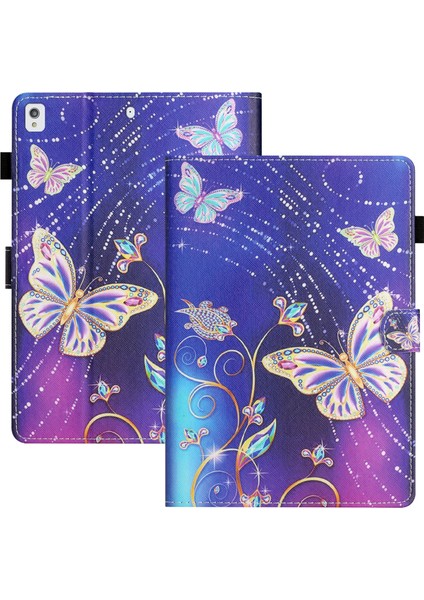 Samsung Galaxy Tab S6 Lite P610 / P615 Anti-Çizelge Pu Deri Flip Kapak (Yurt Dışından)