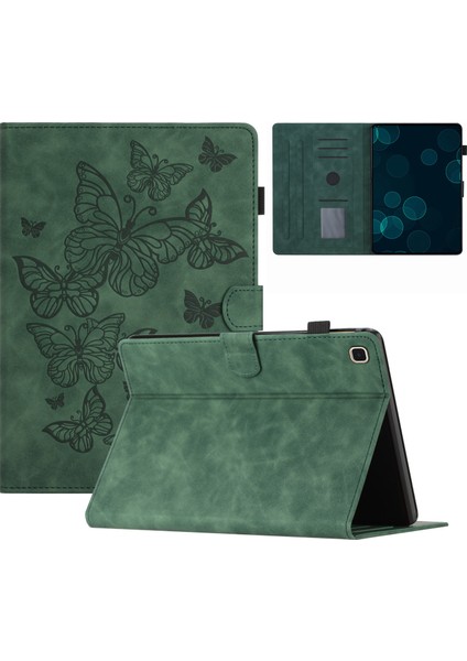 Samsung Galaxy Tab S6 Lite P610 P615 / Tab S6 Lite (2022) Tablet Kılıf Deri Kart Tutucu Tablet Stand Kapağı (Yurt Dışından)