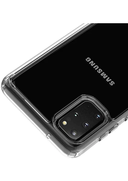 Samsung Galaxy S20 Plus Kılıf Cos Köşeleri Yükseltilmiş Darbe Korumalı Şeffaf Kılıf