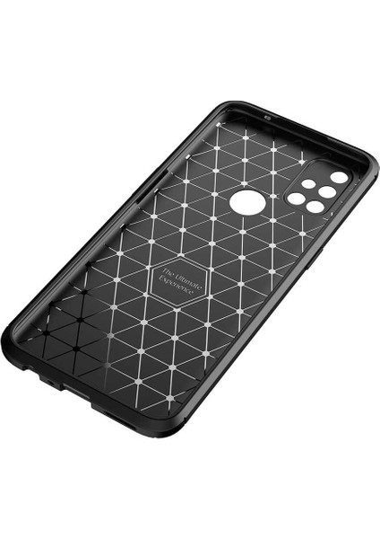 Oneplus Nord N10 5g Kılıf Karbon Fiber Desenli Silikon Kılıf