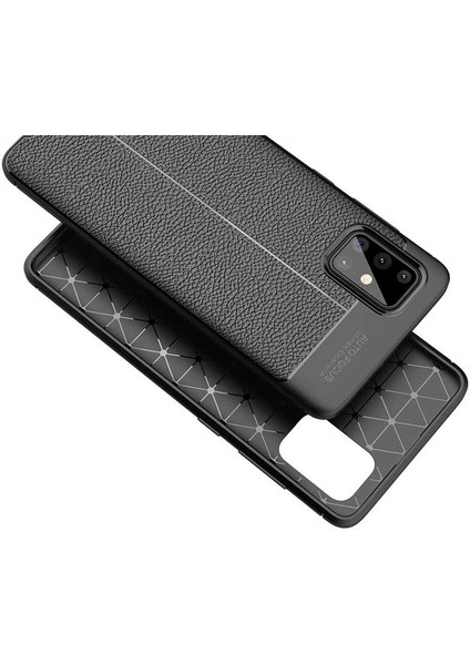 Samsung Galaxy A51 Kılıf Karbon Fiber Desenli Silikon Kılıf