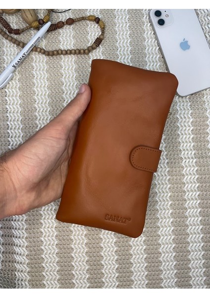 SL-2169 Orjinal Deri Şık Bayan Portföy Gizli Dikiş Cüzdan 19CM×10CM Sanat Leather fiyatları