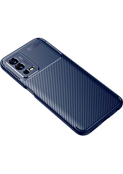 Oppo A55 4g Kılıf Karbon Fiber Desenli Silikon Kılıf