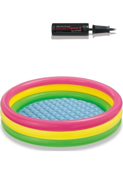 Vardem Şişme Tabanlı 3 Boğumlu Sunset Havuz 114X25 cm 57412