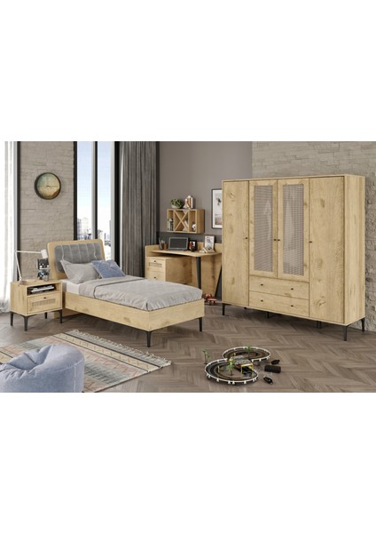 Trio Xl Wood Genç Odası (%100MDF)