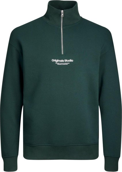 Jorvesterbro Sweat Quarter Zıp Hn Sn Yeşil