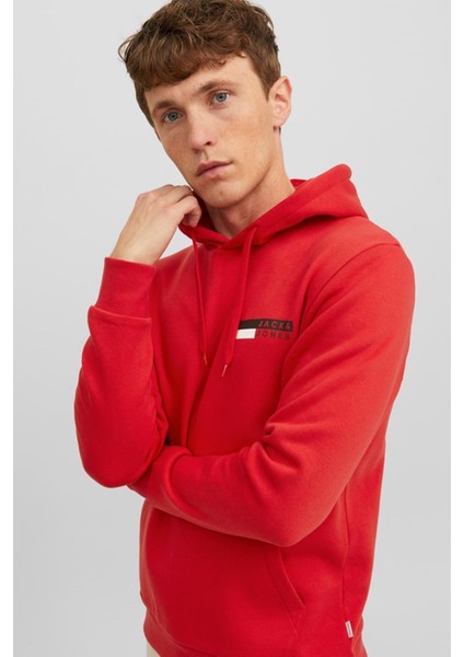 Jjecorp Logo Sweat Hood Play Noos Kırmızı indirimleri