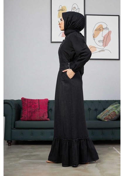 2263-SALOPET Etek Fırfırlı Siyah fiyatları