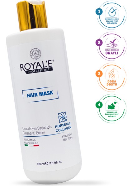 Saç Maskesi - Horsetail Collagen Hair Mask 500ml