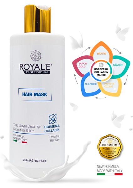Saç Maskesi - Horsetail Collagen Hair Mask 500ml fiyatları