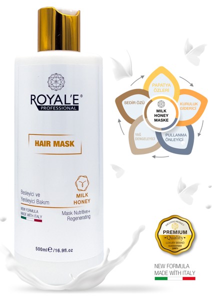 Saç Maskesi - Milk Honey Hair Mask 500ml fiyatları