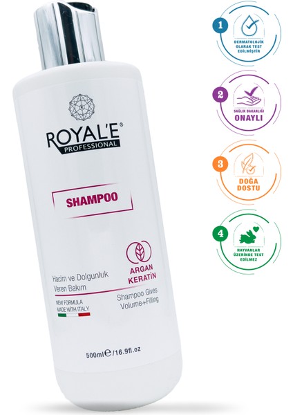 Şampuan - Argan Keratin Shampoo 500ml