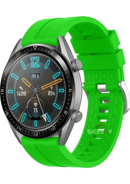 Huawei Watch Gt2 Elite-Sport-Classic 46MM-GT2 Pro 22MM Uyumlu Novagt Supreme Silikon Kordon