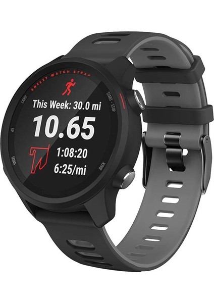 Xiaomi Watch S1 -S1 Active -Mi Watch -Watch Color 22MM Uyumlu Stride Çift Renkli Silikon Kordon