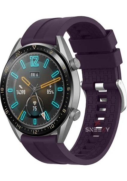 Huawei Watch 4 46MM-WATCH 4 Pro 22MM Uyumlu Novagt Supreme Silikon Kordon