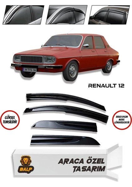 Renault Toros Cam Rüzgarlığı 4 Lü Takım