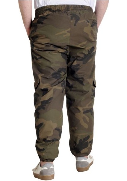 Erkek Pantolon Jogger Kamuflaj 23910 Haki