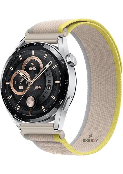 Huawei Watch Gt Runner-Sport 46MM- Gt2 E 22MMUYUMLU Wander Trail Loop Kordon