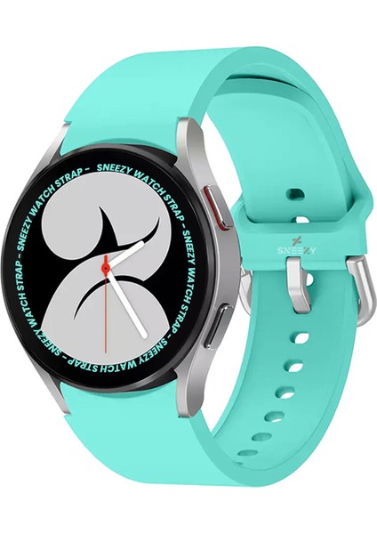 Samsung Galaxy Watch 4 5 Pro 40 42 44 45 46MM Uyumlu Orjinal Tasarım Kavisli Purelux Silikon Kordon