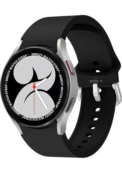 Samsung Galaxy Watch 4 5 Pro 40 42 44 45 46MM Uyumlu Orjinal Tasarım Kavisli Purelux Silikon Kordon