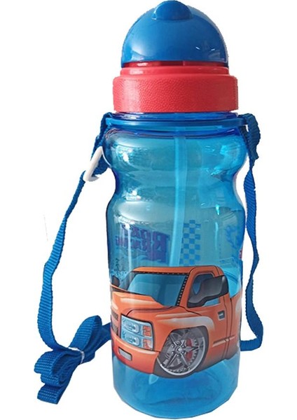 Erkek Çocuk Matara 500ML Mavi 1 Adet Road Racing Mavi Suluk Plastik Su Matarası fiyatları