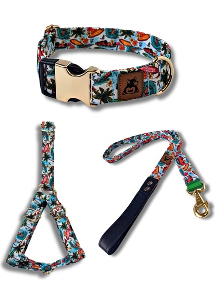 Palm Beach Köpek Tasma Seti