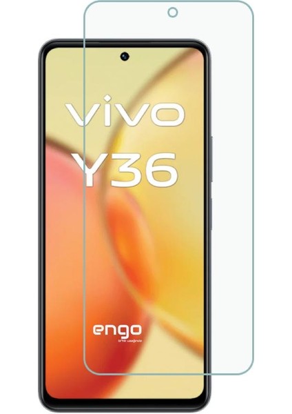 Vivo Y36 Ekran Koruyucu Nano Temperli Esnek Şeffaf Tasarım