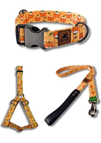 Shiba Köpek Tasma Seti