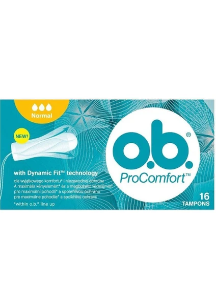 Tampon Procomfort Normal 16'lı