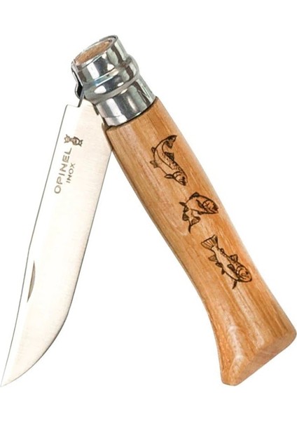 No:08 (Inox) Meşe Kabza/balık Işlemeli fiyatları