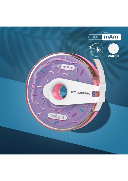 Metal Taban Giydirmeli Papmam Rulo Zımpara 240 Grit Beyaz fiyatları