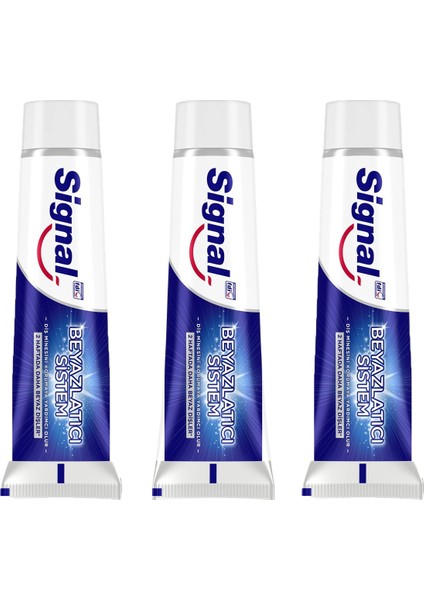 Sistem 50 ml Diş Macunu 3 Adet fiyatları