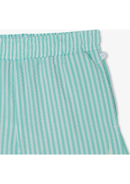 Nautıca Erkek Çocuk Yeşil Çizgili Şort Mayo TB35221T.3QM fiyatları