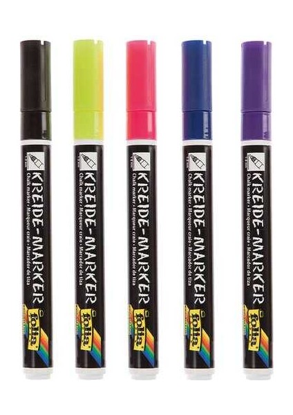 Tebeşir Markör Set 5li Neon Light fiyatları