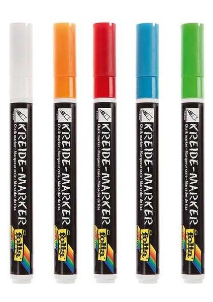 Tebeşir Kalem Markör Set 5li Fresh fiyatları