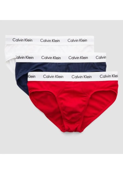 Calvin Klein Hip Brief 3pk 3'lü Erkek Boxer