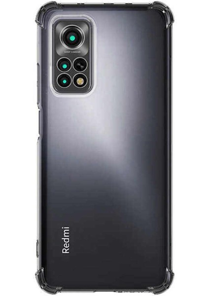 Redmi Note 11 / Note 11S Kılıf Şeffaf Olex Nitro Köşeli Silikon Kapak Kılıf