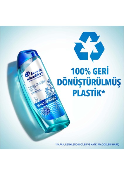 H&S Şampuan Derinlemesine Temiz Yoğun Ferahlik Deniz Mineralleri 300 Ml