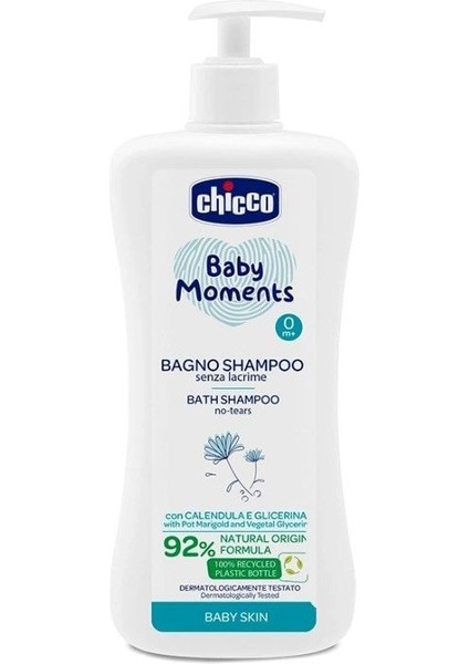 Baby Moments Saç ve Vücut Şampuanı 750 ml