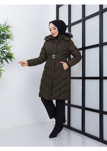 Bayan Şişme Mont