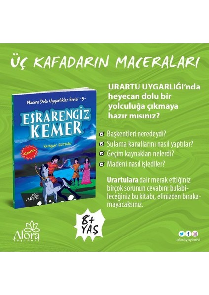 Macera Dolu Uygarlıklar - 5 Esrarengiz Kemer - Urartu