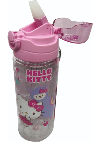 Viggle Hello Kıtty 500 ml Şeffaf Suluk